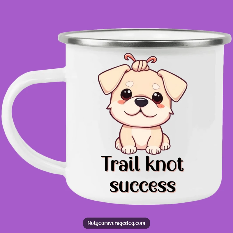 Funny Dog Ear Knot Camping Mug: Your Trail Buddy For Coffee And Chuckles Funny Gift