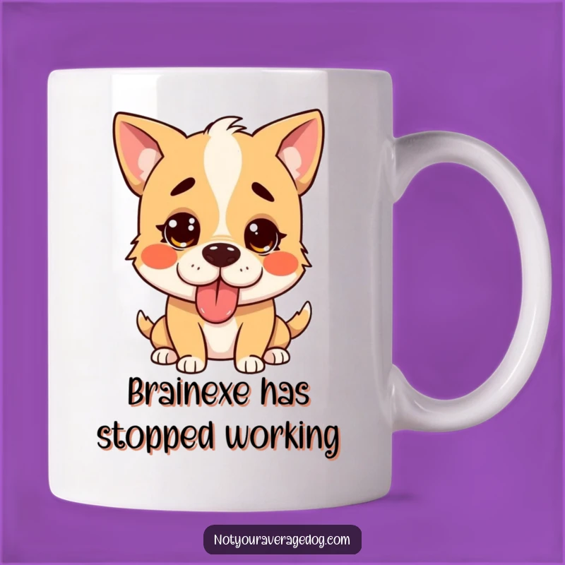 Funny Confused Dog Mug: Silly Tongue Out, Perfect Dog Lover Gift
