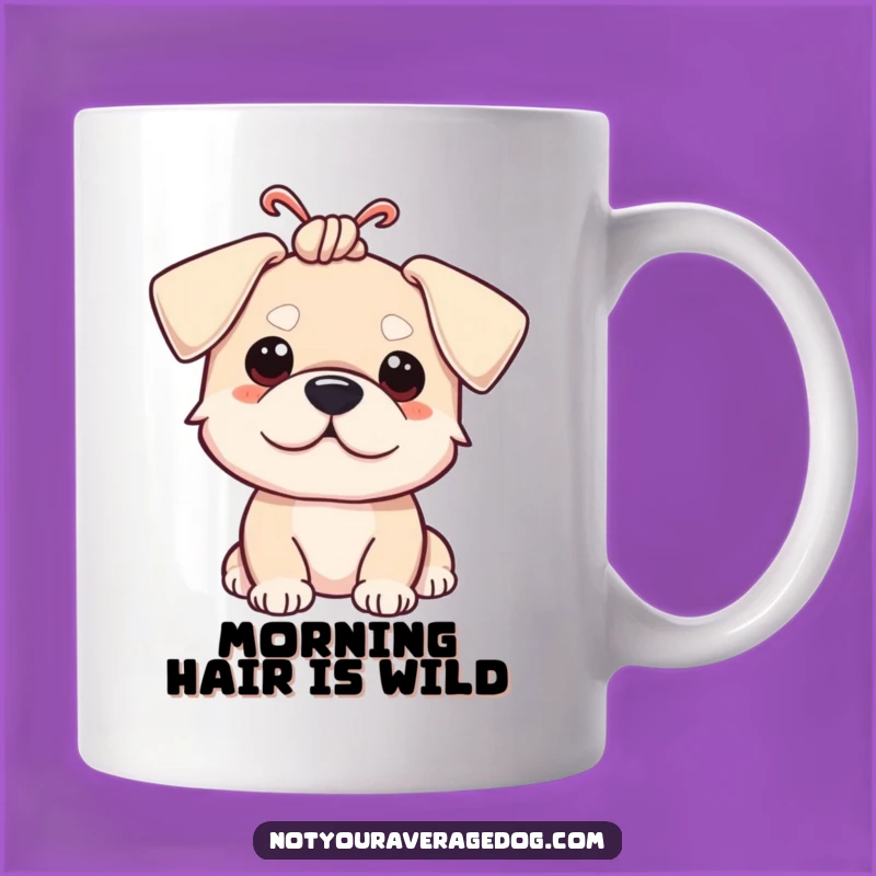 Funny Dog Ear Knot Mug: Hilarious Canine Capers For A Laughy Morning Funny Gift
