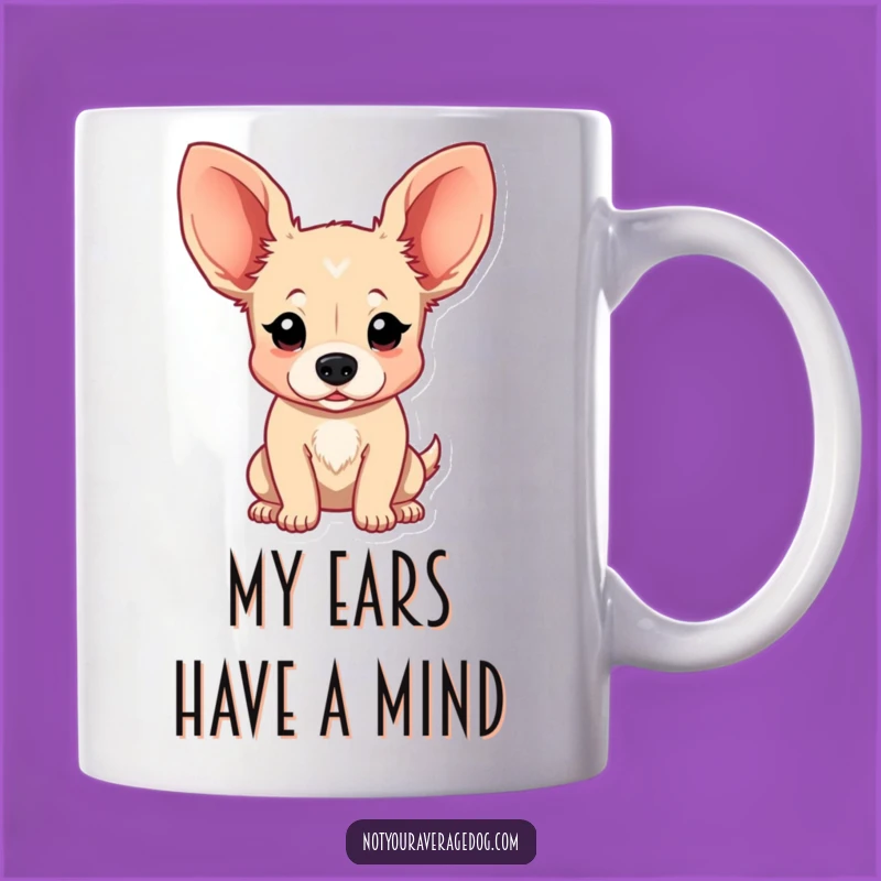 Funny Floppy Ear Dog Mug - Hilarious Canine Coffee Cup, Perfect Funny Gift!