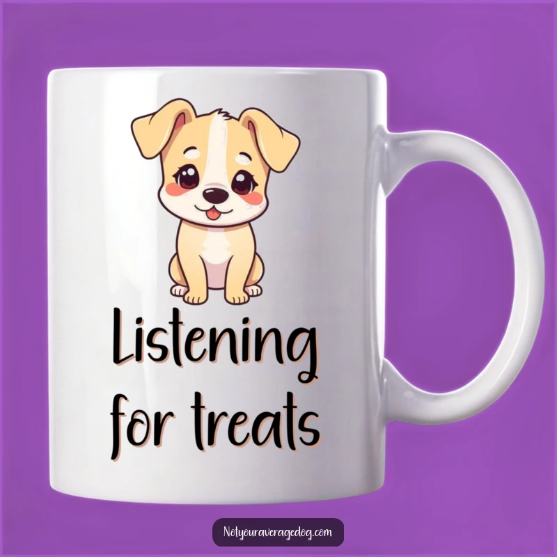 Funny Head Tilt Dog Mug: Adorable & Hilarious Canine Gift