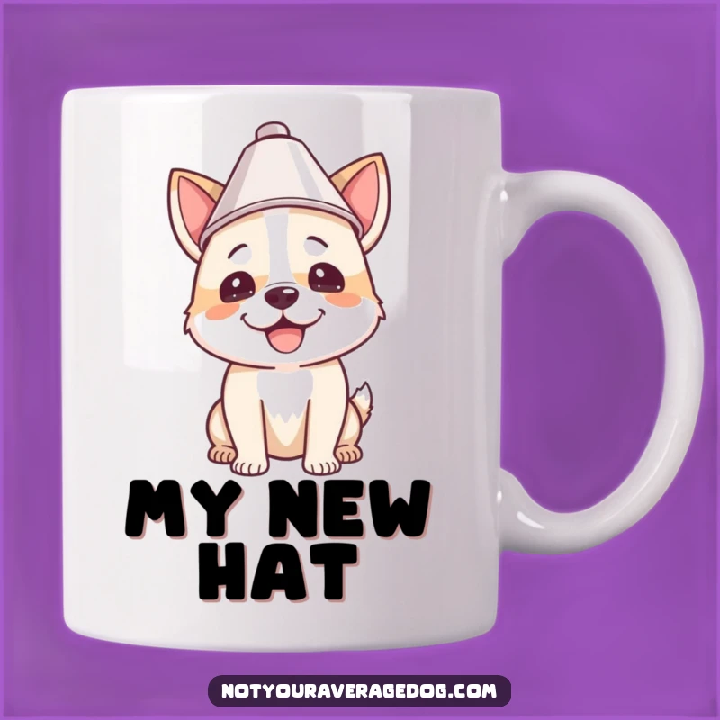 Funny Lampshade Dog Mug: Hilarious Dog Gift for Puns Lovers