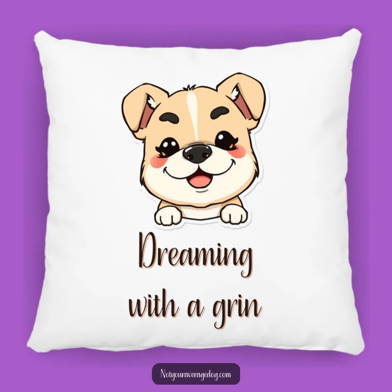 Cozy Funny Eyebrow Dog Pillow: Adorable Comfort for Pet Lovers Gift