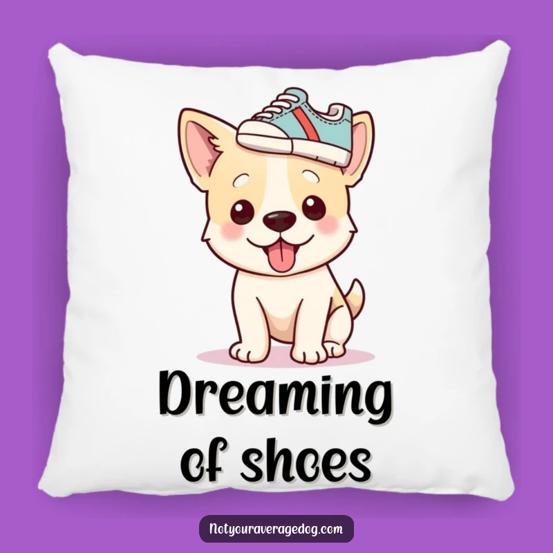 Funny Dog Shoe Hat Pillow: Soft Comfort with a Comical Twist