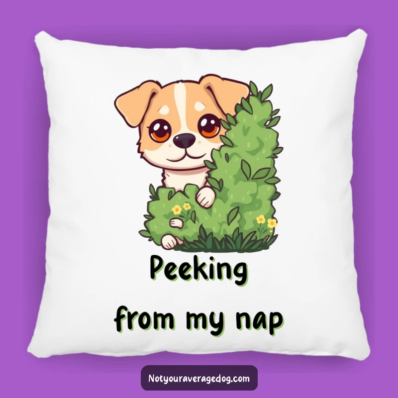 Funny Googly Eyes Dog Pillow - Cozy Comfort with Sneaky Charm, Perfect Funny Gift!