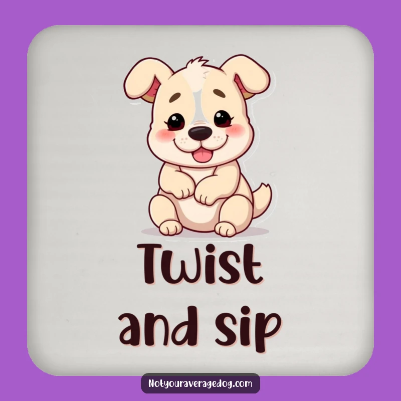 Funny Pretzel Dog Coasters: Protect Surfaces in Style