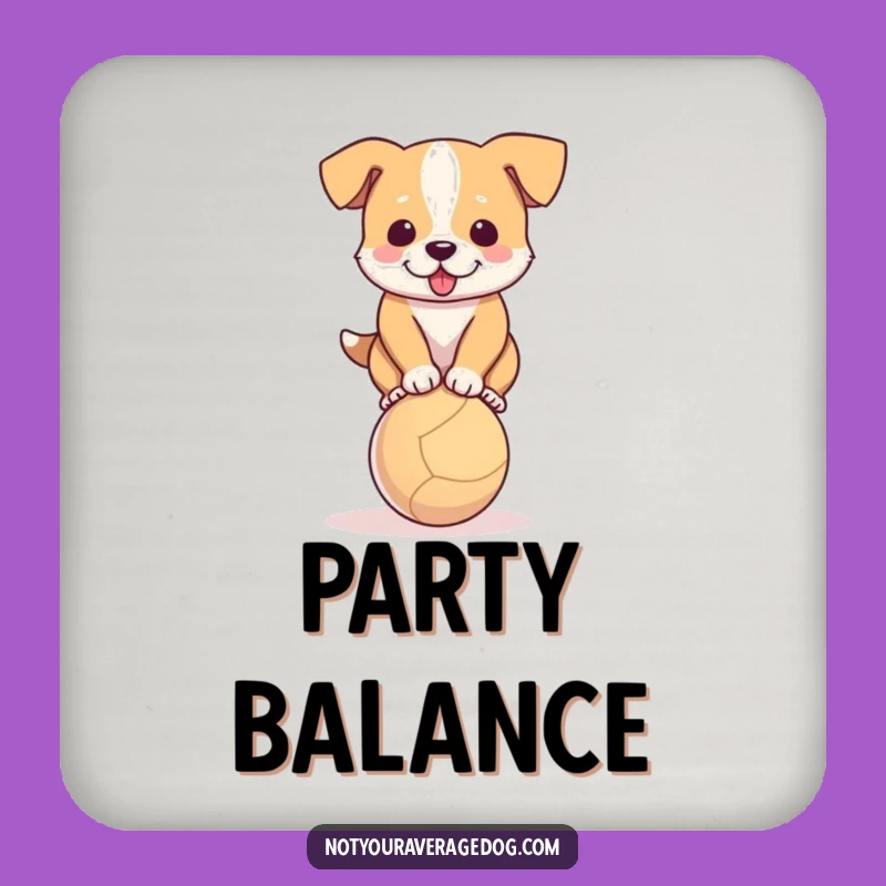Funny Dog Balance Coasters: Protect Tables with Canine Comedy