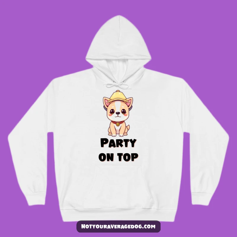 Cozy Funny Dog Lampshade Hat Hoodie - Warm & Whimsical Dog Owner Gift