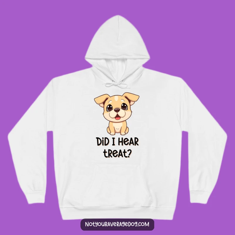Cozy Funny Surprised Dog Hoodie - Stay Warm and Expressive!