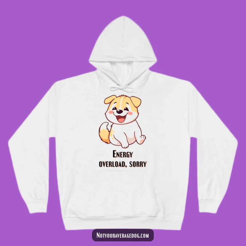Funny Dog Butt Wiggle Hoodie - Cozy & Hilarious Canine Joy Gift
