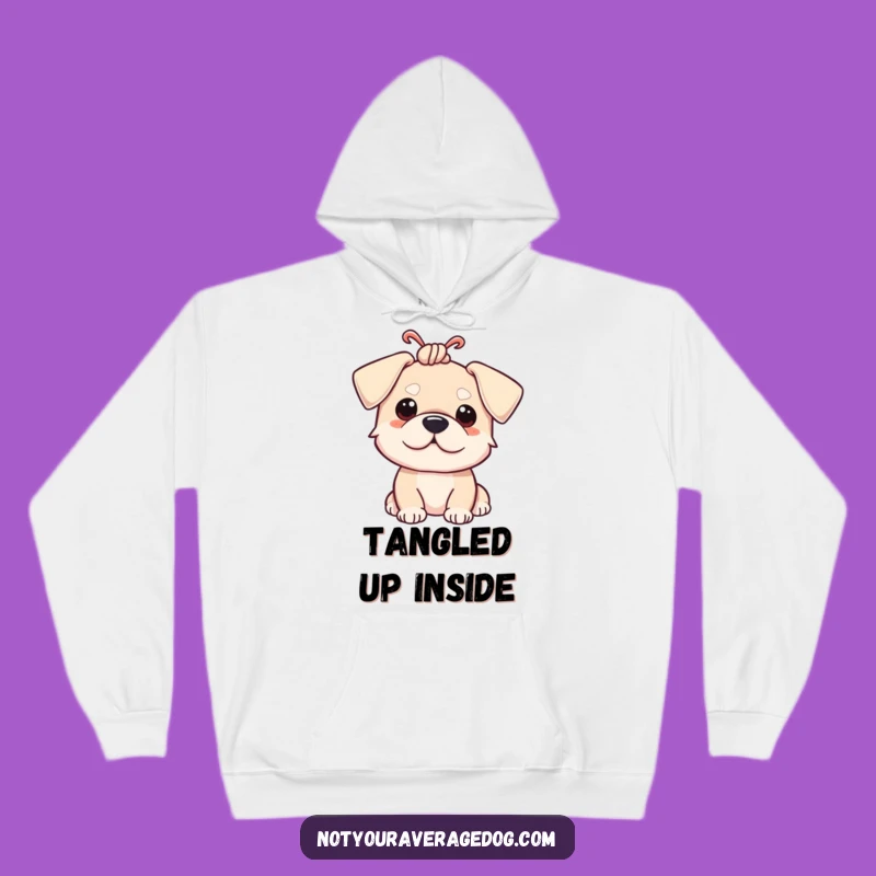 Funny Dog Ear Knot Hoodie: Cozy Up With A Laugh On Your Chest Funny Gift