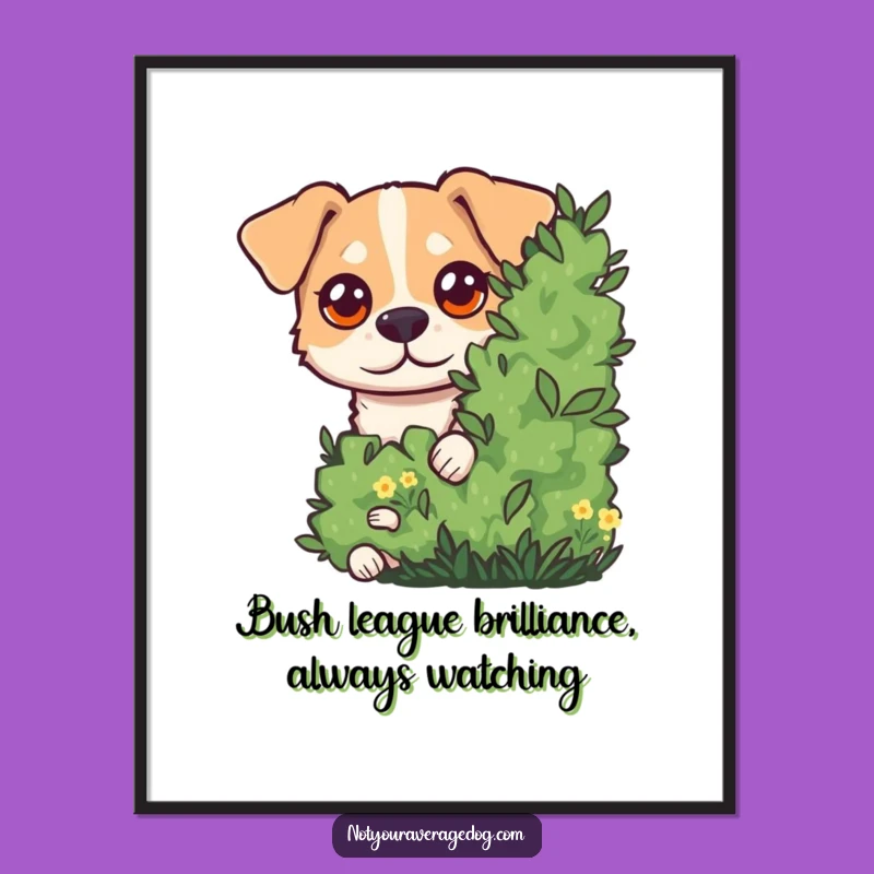 Free Printable Wall Art: Googly Eye Dog - Hilarious Downloadable Decor for a Playful Home