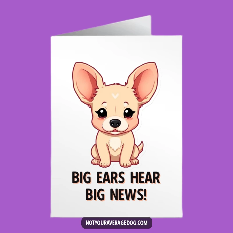 Free Printable Congratulations Card: Floppy Ear Dog - Hilarious Downloadable for Celebrating Big Wins