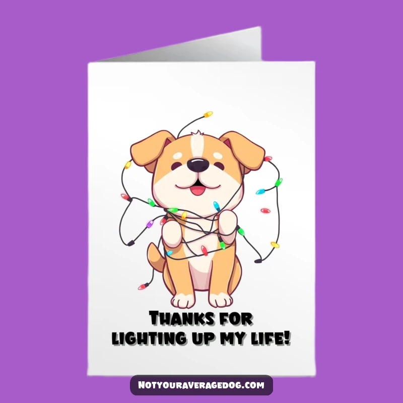 Free Printable Dog Thank You Card: Funny Downloadable Gift for Dog Lovers!