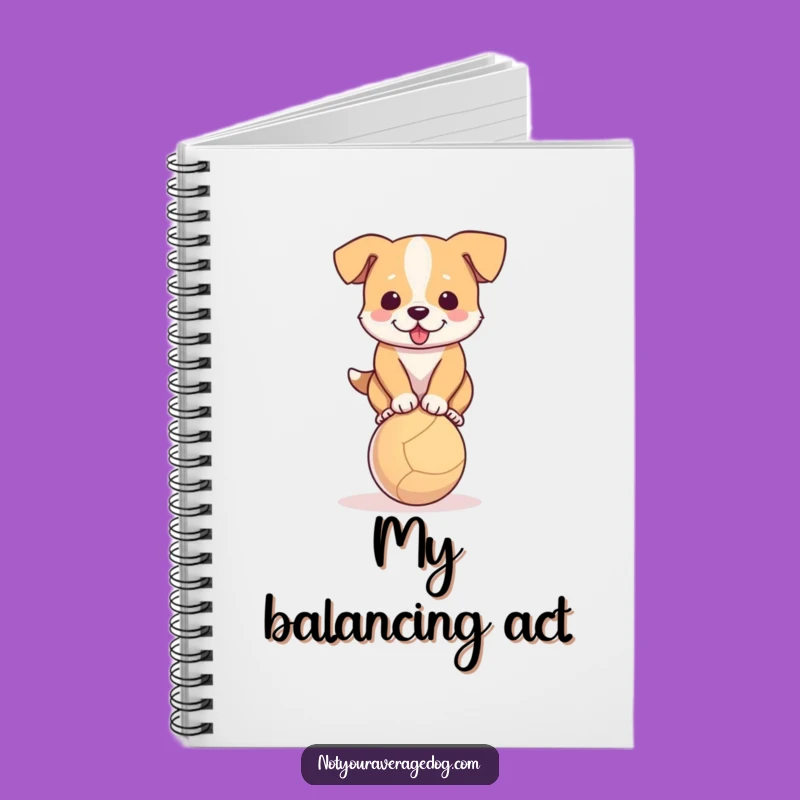 Funny Dog Notebook: Jot Down Ideas with Canine Charm Gift
