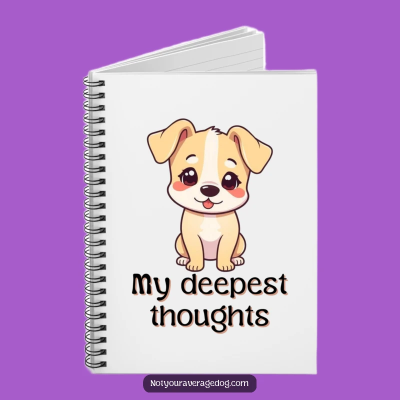 Funny Head Tilt Dog Notebook: Adorable Journal for Dog Lovers