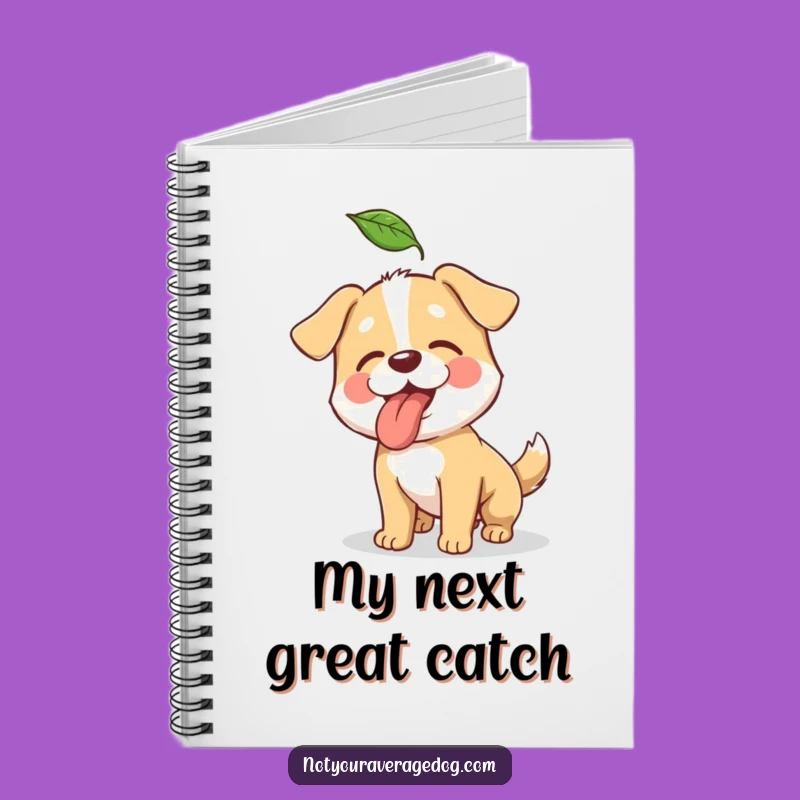 Funny Leaf Dog Notebook: Hilarious Journal for Canine Lovers