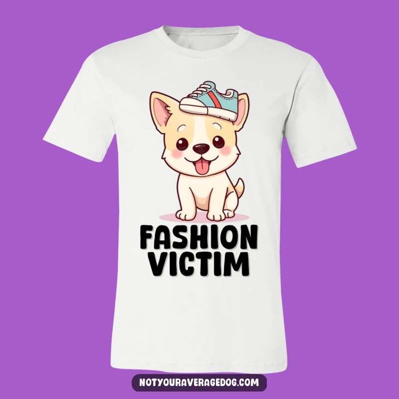 Funny Dog Shoe Hat T-Shirt: Wear Your Quirky Style with Laughter