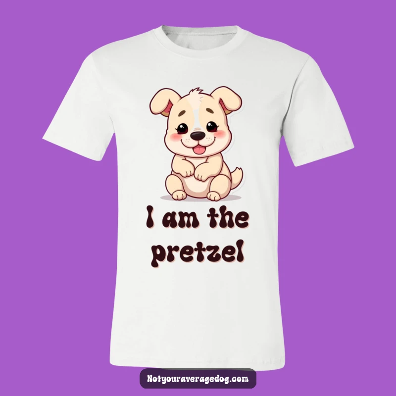 Funny Pretzel Dog T-Shirt: Wear Your Love for Goofy Canines