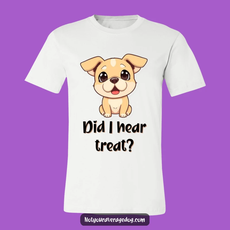 Funny Surprised Dog Face Tee - Wear Your Astonishment!