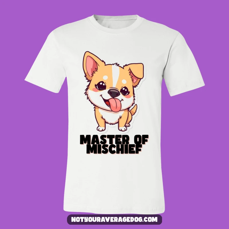 Funny Mischievous Dog Tongue T-Shirt: Wear Your Playful Side