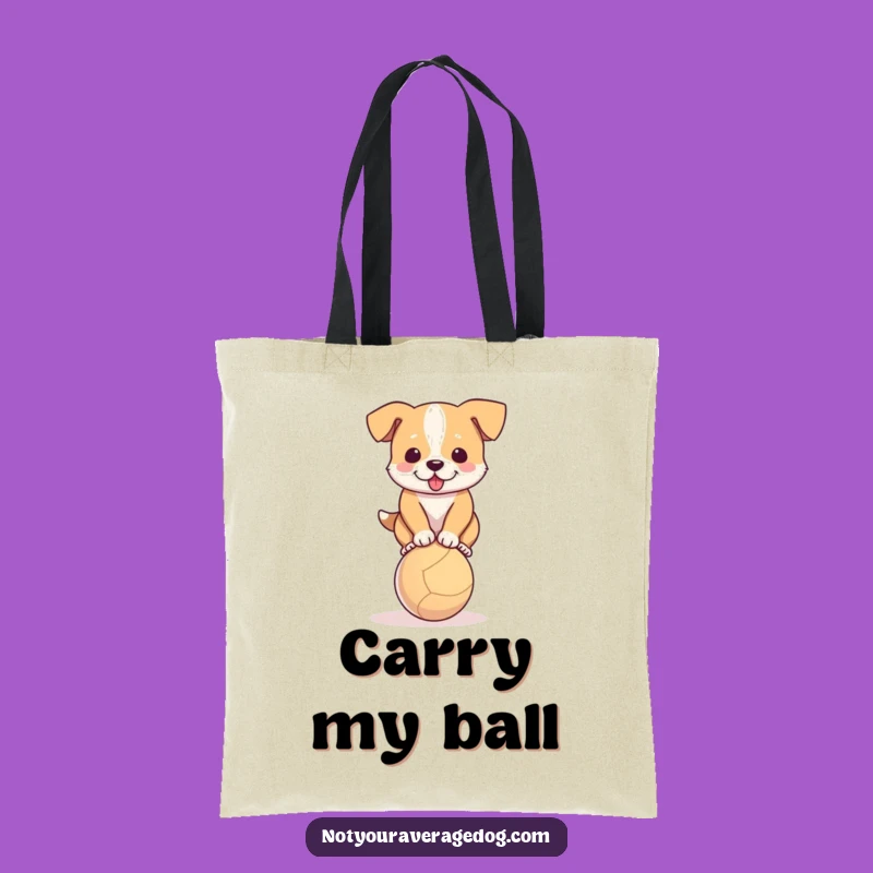Funny Dog Balance Tote Bag: Carry Your Essentials with Canine Charm